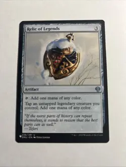 Relic of Legends - The List Reprints MTG Plus Bonus Card!!! - Image 1