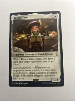 Tataru Taru - Commander: FINAL FANTASY MTG Plus Bonus Rare!!! - Image 1