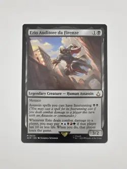 MTG Assassin's Creed Ezio Auditore da Firenze Mythic #25 Near Mint - Image 1