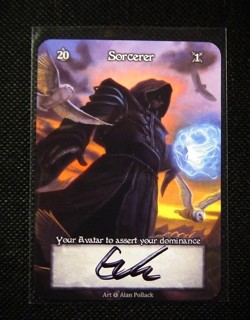 Sorcery Contested Realm Alpha SORCEROR SIGNED Pledge Pack - Image 1