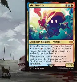 Vivi Ornitier Commander Deck Spellslinger Izzet EDH Magic MTG Ready-to-Play - Image 1