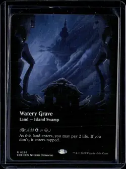 Watery Grave - 286 - Foil - EOE - NM - MTG Magic the Gathering - Image 1