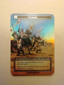 Crusade (Foil) - Sorcery: Contested Realm Beta - Image 1