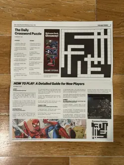 2025 SDCC Marvel Magic The Gathering Spider-Man Daily Bugle Newspaper Playmat - Image 2