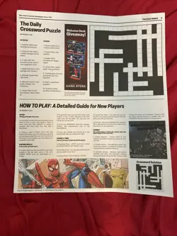 2025 SDCC Marvel Magic The Gathering Spider-Man Daily Bugle Newspaper Playmat - Image 2