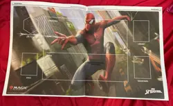 2025 SDCC Marvel Magic The Gathering Spider-Man Daily Bugle Newspaper Playmat - Image 3