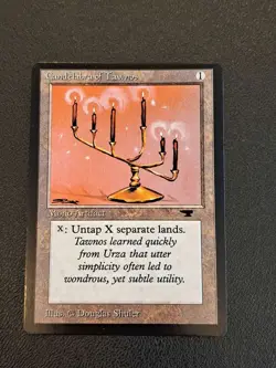 Candelabra of Tawnos MTG sticker artifact cEDH NO831 - Image 1