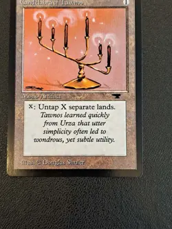 Candelabra of Tawnos MTG sticker artifact cEDH NO831 - Image 3