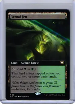 Vernal Fen (Extended Art) R Commander: Edge of Eternities 44 NM - Image 1