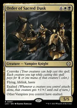 Order of Sacred Dusk X4 (Commander: The Lost Caverns of Ixalan (2023)) MTG (NM) - Image 1