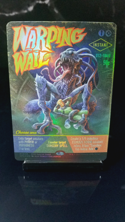 Warping Wail (Showcase) Foil x1 #119 - Edge of Eternities (EOE) - Image 1