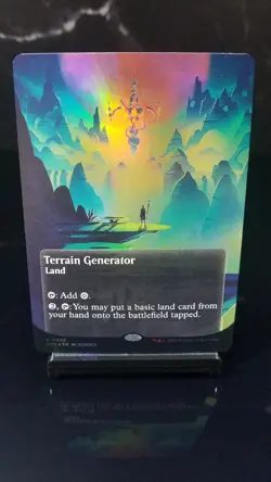 Terrain Generator (Borderless) Foil x1 #88 - Edge of Eternities (EOE) - Image 1