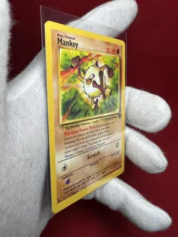 1995, 96, 98 Pokemon Card **Mankey** - Jungle Set # 55/64 - Common - Image 5