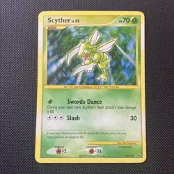Scyther 130/127 Platinum Secret Rare Holofoil Pokemon Card LP - Image 1