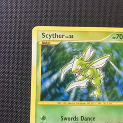 Scyther 130/127 Platinum Secret Rare Holofoil Pokemon Card LP - Image 3