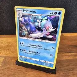 Primarina 41/149 Sun&Moon Base Cracked Ice Bright Tide Theme Deck Pokemon Card - Image 1