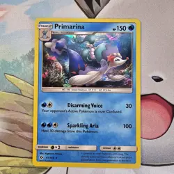 Primarina 41/149 Sun&Moon Base Cracked Ice Bright Tide Theme Deck Pokemon Card - Image 2