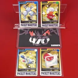 4set Junk~NM) Pokemon Card Carddas-Series Special Set Japanese Magneton Voltorb - Image 1