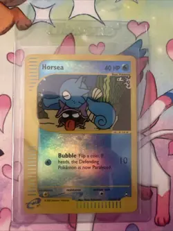 Pokemon | Horsea (84/147) Reverse Holo | Aquapolis | TCG Card 2002 LP - Image 1