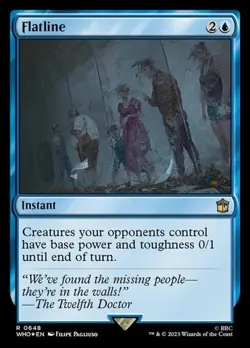 Flatline - Surge Foil DRWHO LP MTG - Image 1