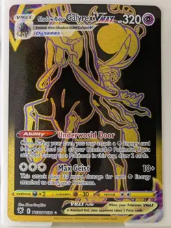 Shadow Rider Calyrex VMAX TG30/TG30 Gold - Astral Radiance - Pokemon Card - NM - Image 1