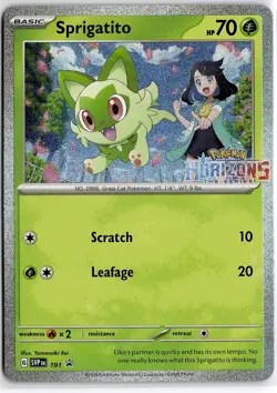 Pokemon TCG - Sprigatito SVP 191 - SV: Scarlet & Violet Promo Cards - NM - Image 1
