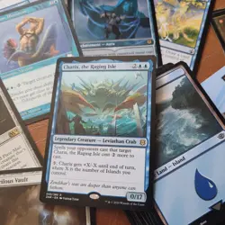 Mono ***BLUE MERFOLK*** Tribal Custom Complete Commander Magic Deck ALL 100 MTG - Image 1
