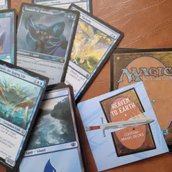 Mono ***BLUE MERFOLK*** Tribal Custom Complete Commander Magic Deck ALL 100 MTG - Image 4