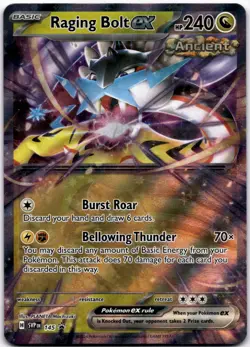 Raging Bolt ex - Promo SV: Scarlet & Violet Promo Cards 145 NM - Image 1