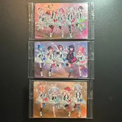S1095 Hololive 0 2nd & 3rd Generation Japanese Wafer Holo Cards Sealed - Image 1