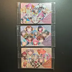 S1095 Hololive 0 2nd & 3rd Generation Japanese Wafer Holo Cards Sealed - Image 2