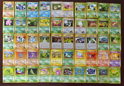 Pokemon Card Game Japanese Lot Set 50 Old Back Vintage 1996 Free Shipping① - Image 1