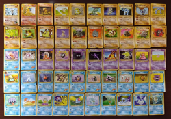 Pokemon Card Game Japanese Lot Set 50 Old Back Vintage 1996 Free Shipping① - Image 1
