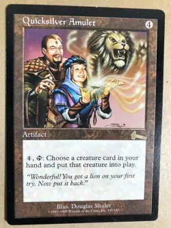 Quicksilver Amulet Urza's Legacy Regular - Image 1