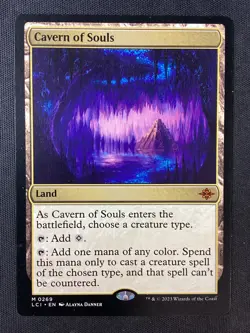MTG The Lost Caverns of Ixalan #269 Cavern of Souls NM - Image 1