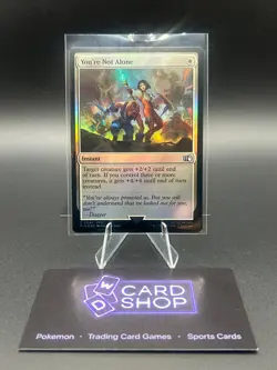 MTG Magic the Gathering You're Not Alone (44/764) Final Fantasy NM FOIL - Image 1