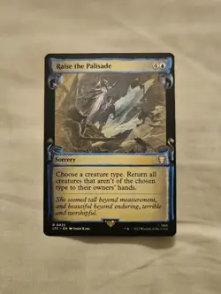 Raise the Palisade (Showcase Scrolls) Commander: the Lord of the Rings: Tales of - Image 2