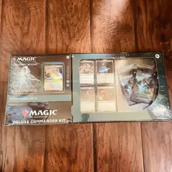 Magic MTG LOTR: Tales of Middle Earth ELVEN COUNCIL Deluxe Commander Kit - Image 1