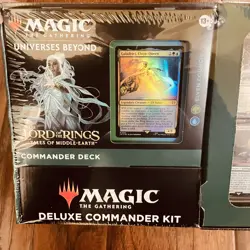 Magic MTG LOTR: Tales of Middle Earth ELVEN COUNCIL Deluxe Commander Kit - Image 2