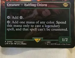 Delighted Halfling (Borderless) Universes Beyond: The Lord of the Rings:...Foil - Image 5