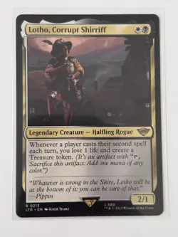 Near Mint, English - 1 x MTG Lotho, Corrupt Shirriff The Lord of the Rings - Image 1