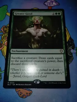 MTG Greater Good #223 Bloomburrow Card Near Mint Condition - Image 2