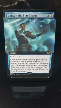 Consult the Star Charts (Extended Art) Non-Foil x1 # - Edge of Eternities (EOE) - Image 1