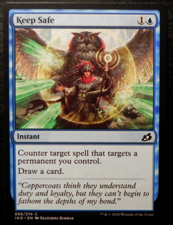 MTG Ikoria Lair of Behemoths 056 Keep Safe Instant COMMON - Image 1