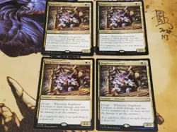 MTG Rivals of Ixalan 4× Siegehorn Ceretops (FOIL) - Image 1