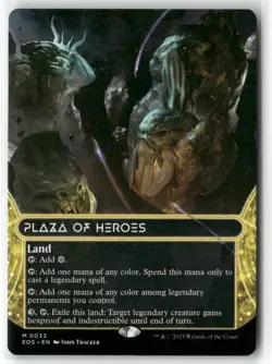 Plaza of Heroes (0033) (Borderless) Edge of Eternities: Stellar Sights Regular - Image 1