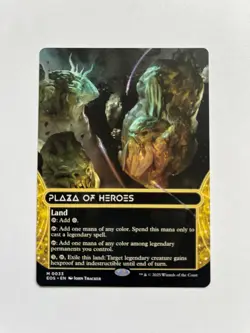 Plaza of Heroes (0033) (Borderless) Edge of Eternities: Stellar Sights Regular - Image 1
