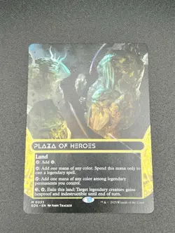 Plaza of Heroes (0033) (Borderless) Edge of Eternities: Stellar Sights Regular - Image 1
