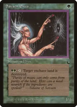 Savaen Elves - The Dark (DRK) - MTG Rare English Non Foil - Image 1