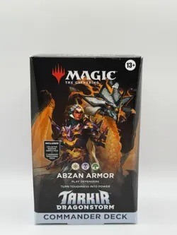 Tarkir Dragonstorm Abzan Armor MTG Commander Deck Unopened - Image 1